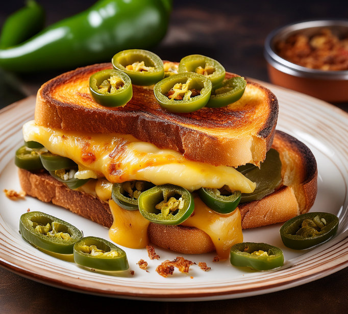Jalapeño Bacon Grilled Cheese