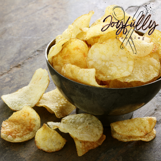 Homemade Salt & Vinegar Chips