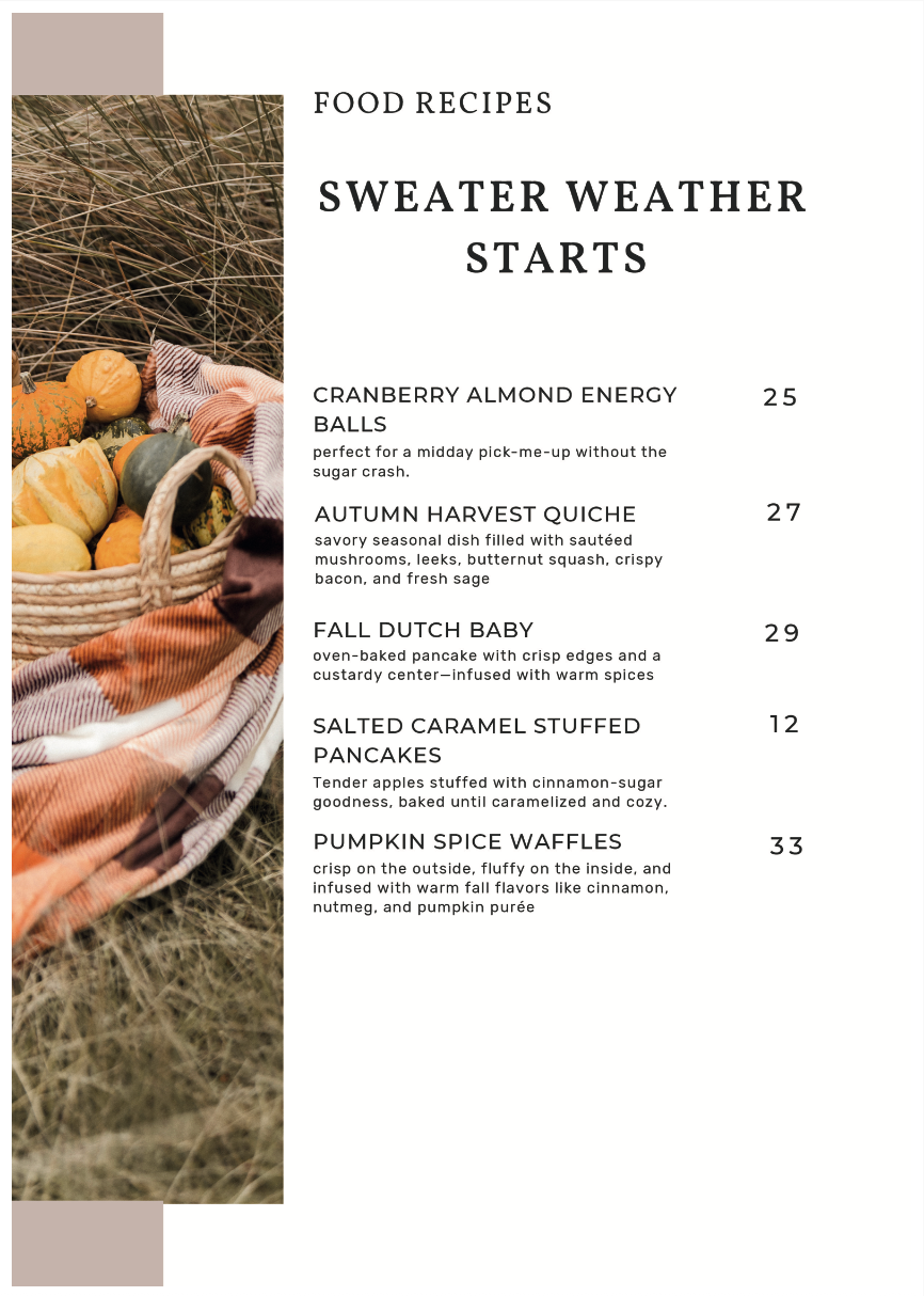 Fall Vibes E-Book