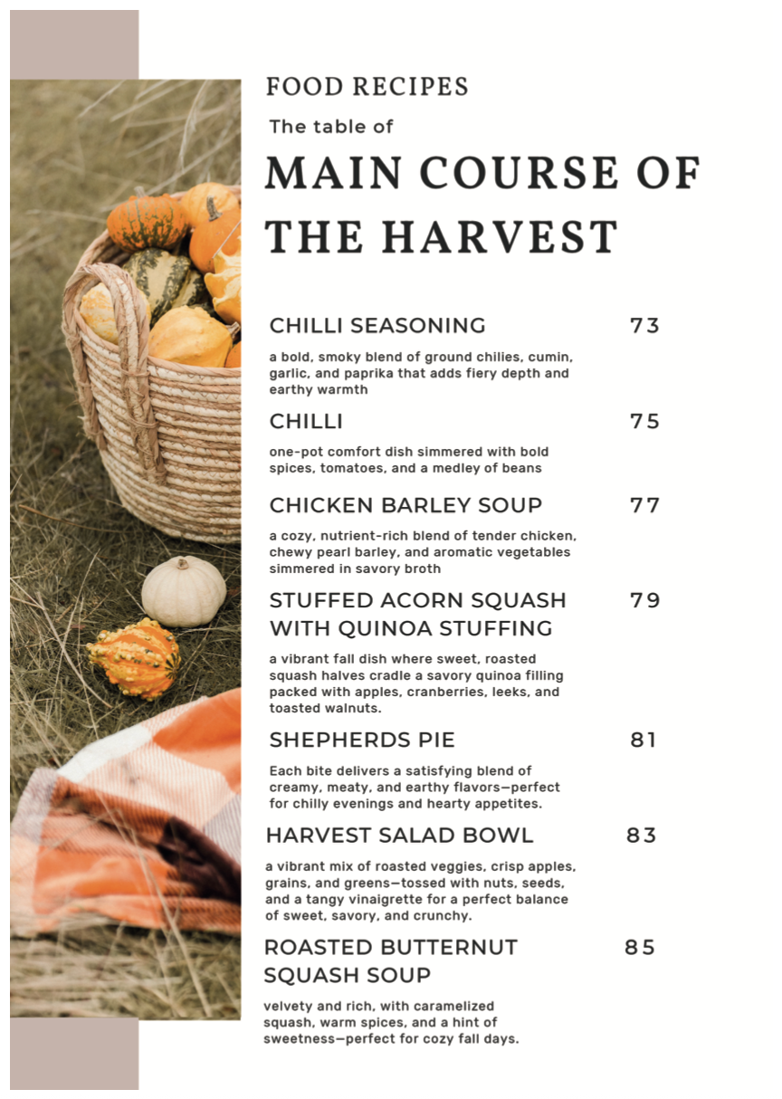 Fall Vibes E-Book