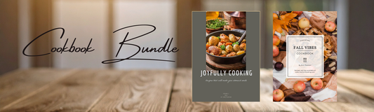 📚 Cozy Pages, Comfort Food: My Cookbooks Are Here in Hardcover!